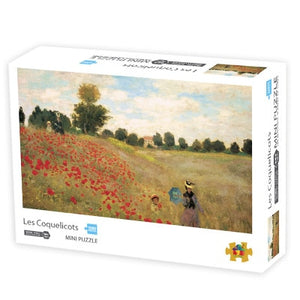 Poppies Monet Jigsaw Mini Puzzle