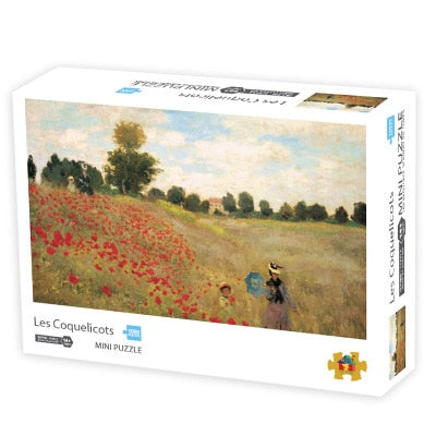 Poppies Monet Jigsaw Mini Puzzle