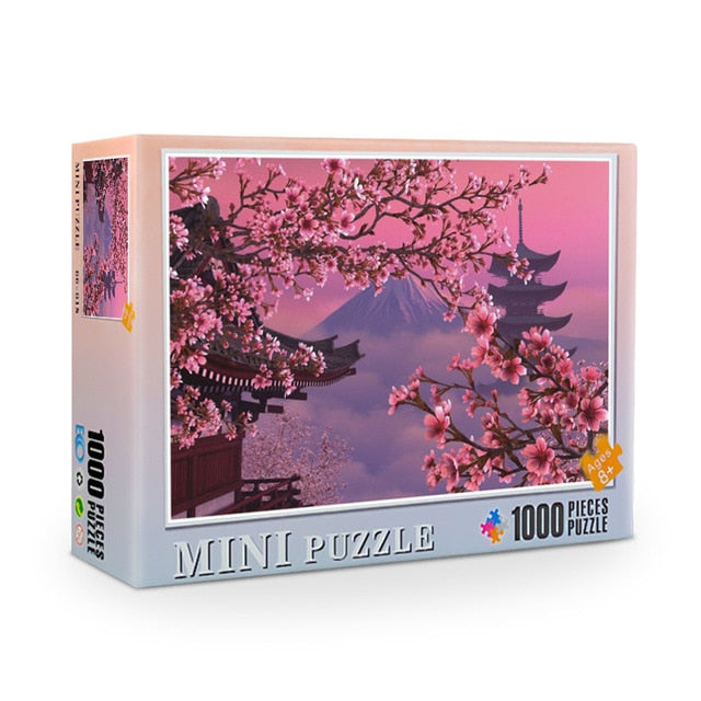 Pink Scene Jigsaw Mini Puzzle