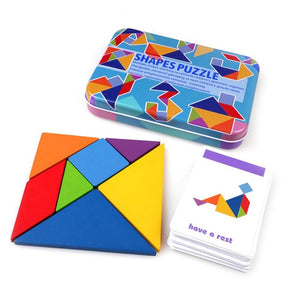 Square Shapes Game Kids Educational Puzzle