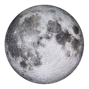 Moon Round Jigsaw Puzzle