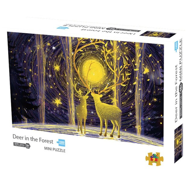 Deer in the Forest Jigsaw Mini Puzzle